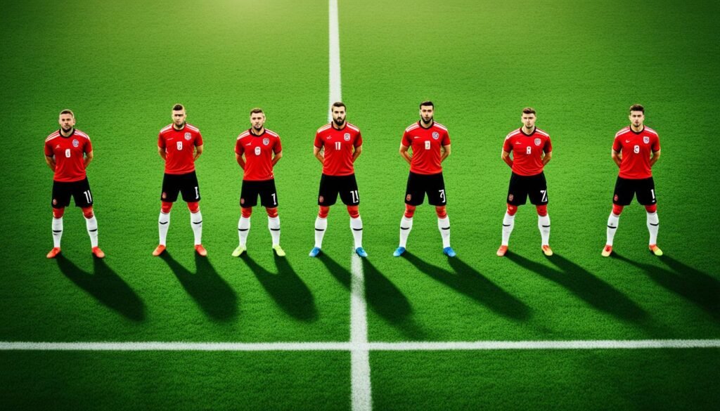 Albania national team formation