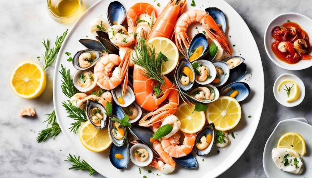 Seafood delicacies at The Atlantic on Pacific