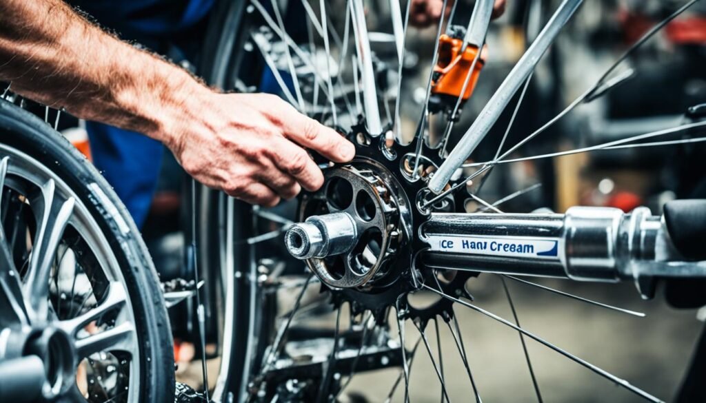 ice cream bike maintenance