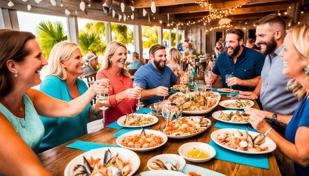 unique dining experiences at Owens Fish Camp