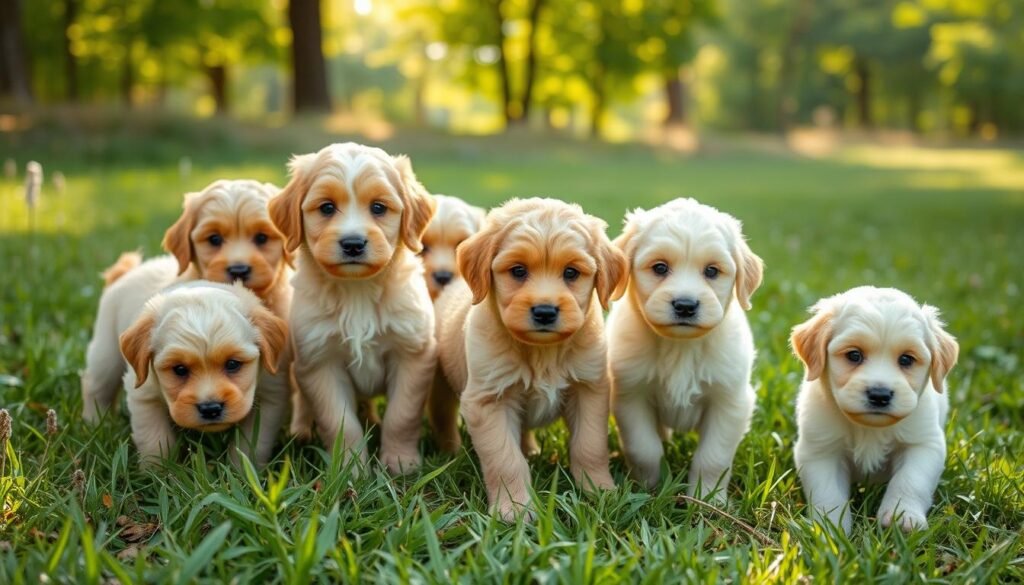 mini Goldendoodle puppies